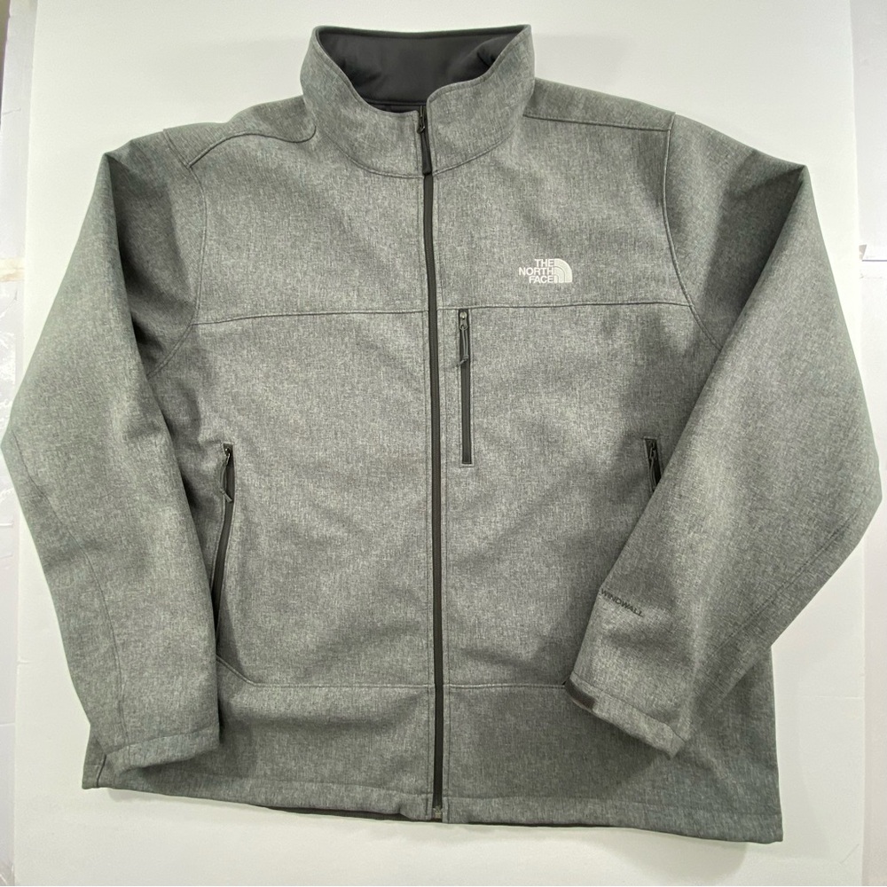 THE  NORTH FACE Performance Jacket Full Zip Up Gray Men’s 2XL